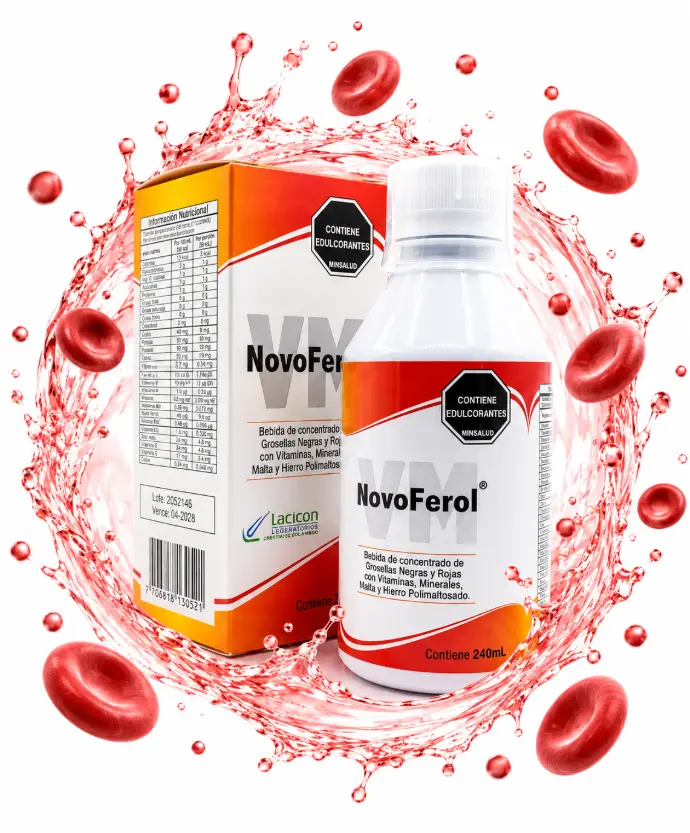 Novoferol | Lacico | Hierro polimaltosado