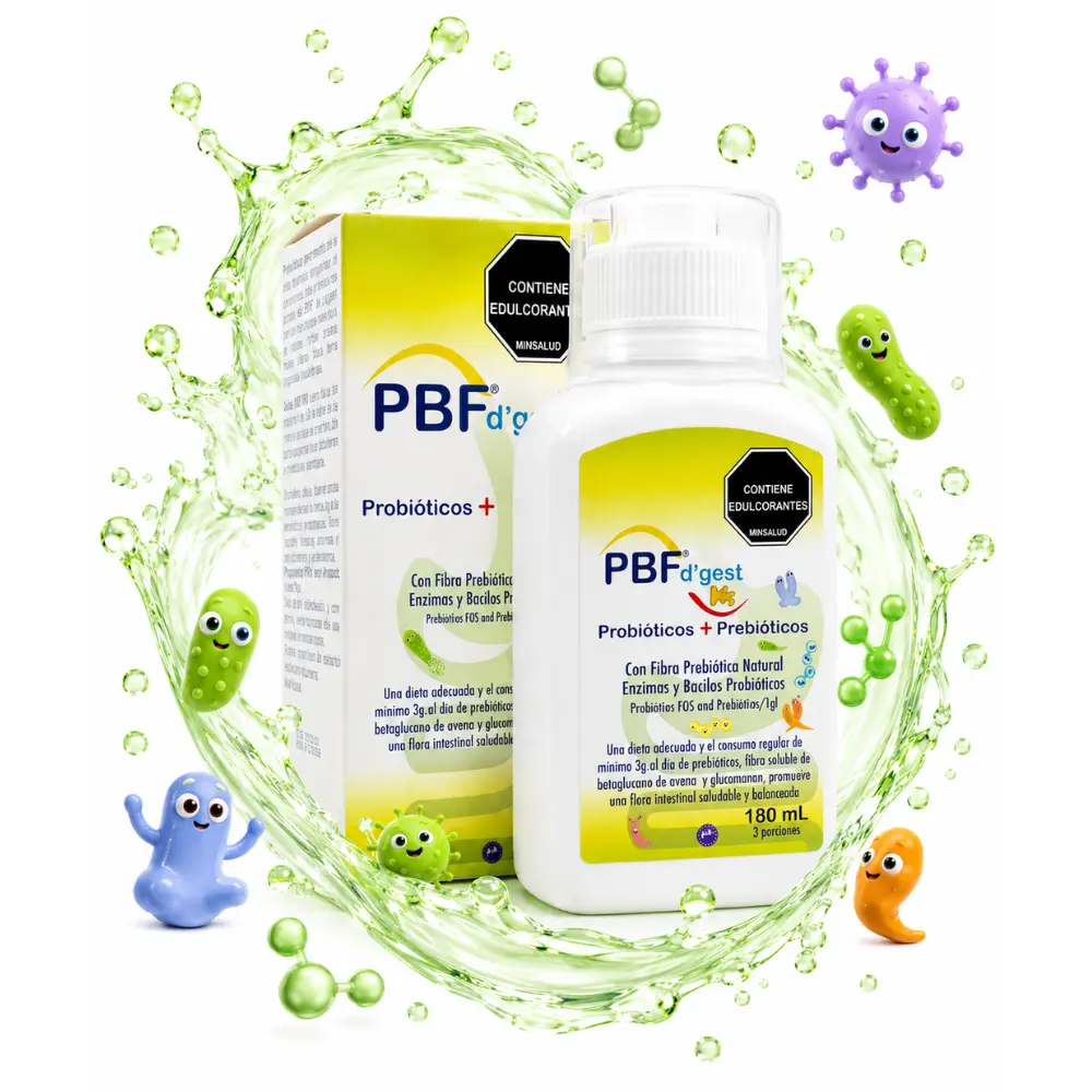 PBF Dgest KS- LACICO - Probioticos y prebioticos para niños y niñas - salud intestinal8.webp